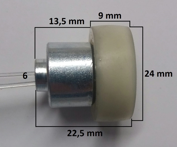 RODAMIENTO HORIZONTAL ARQU.TECHO SESAM "C"