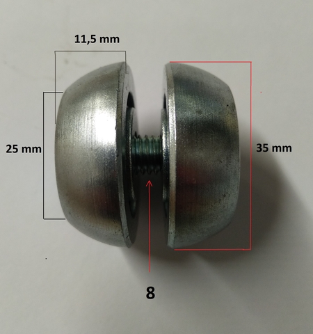 ROUE DE POTEAU R65/R155