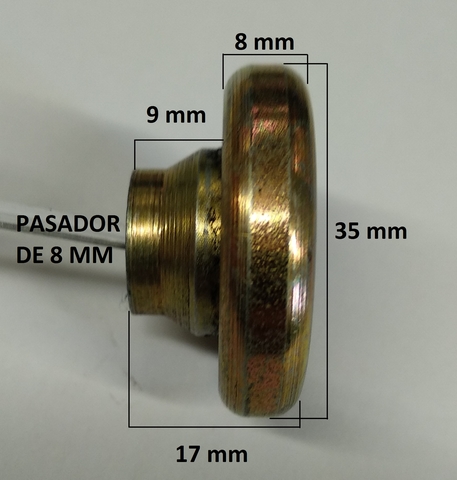 JEU ROUE(1)-ESSIEU(1)PILIER LAT RAMPE ETROITE