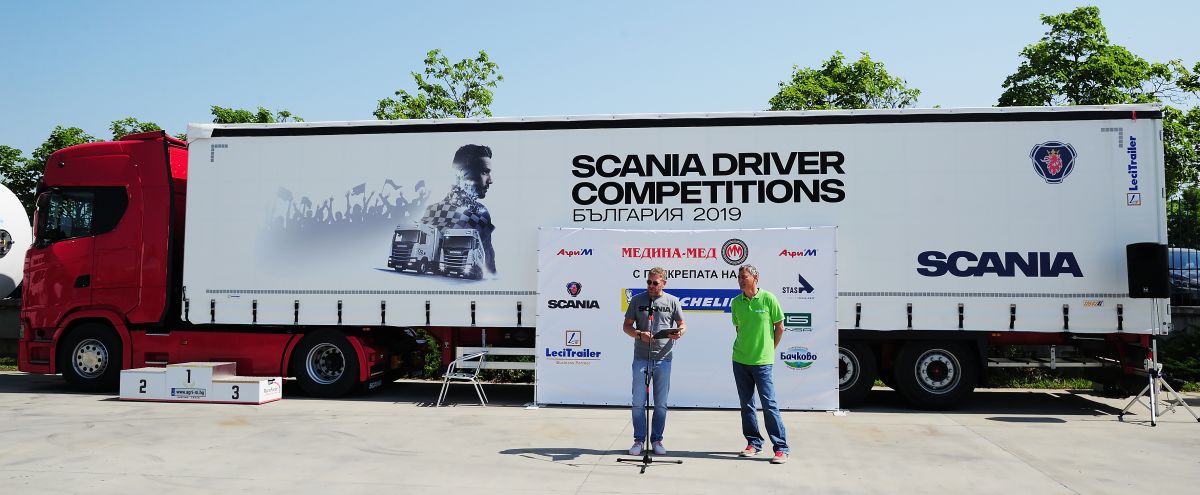 Dos semirremolques de última generación de Lecitrailer presentes en el Scania Driver Competition 2019 celebrado en Bulgaria