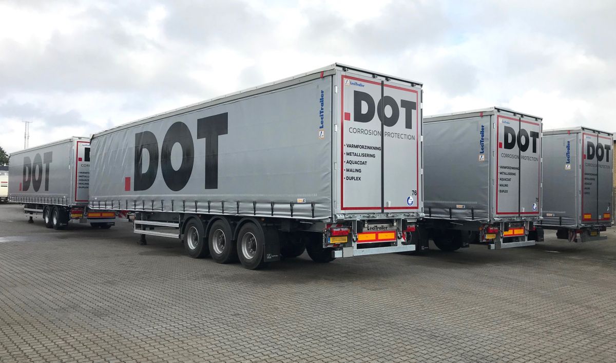 DOT A/S add to his fleet 23 semi-trailers Lecitrailer