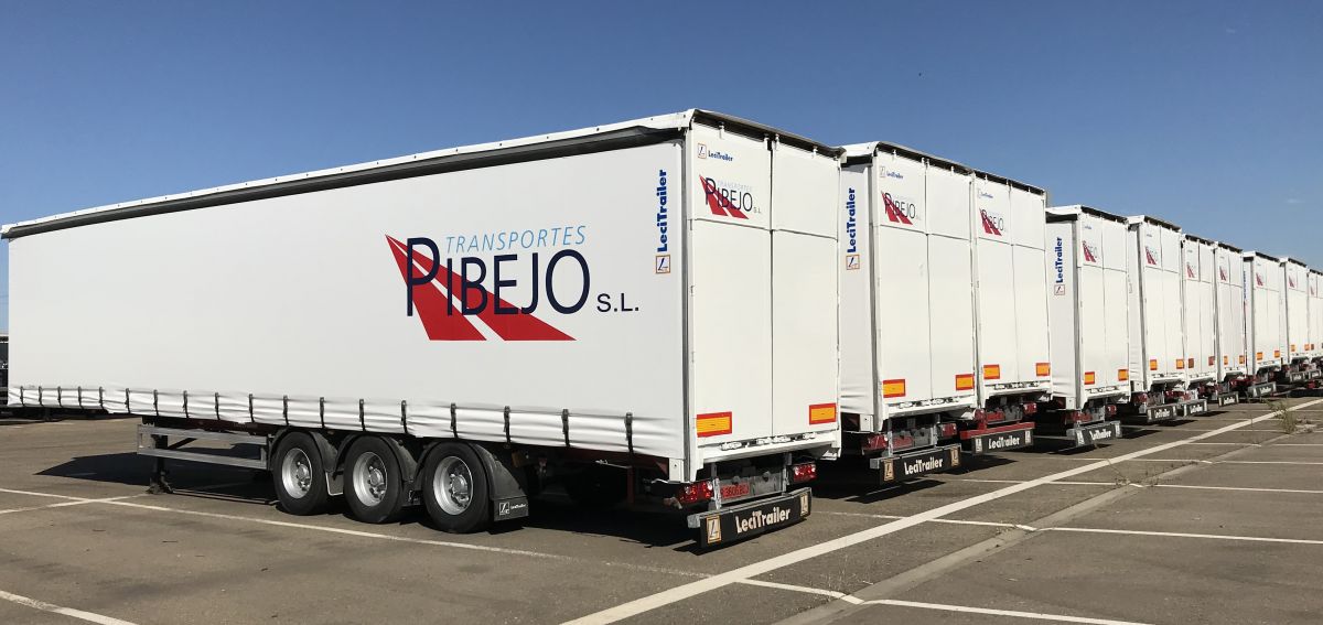 Transportes Pibejo adquiere 50 semirremolques V.O. de Lecitrailer