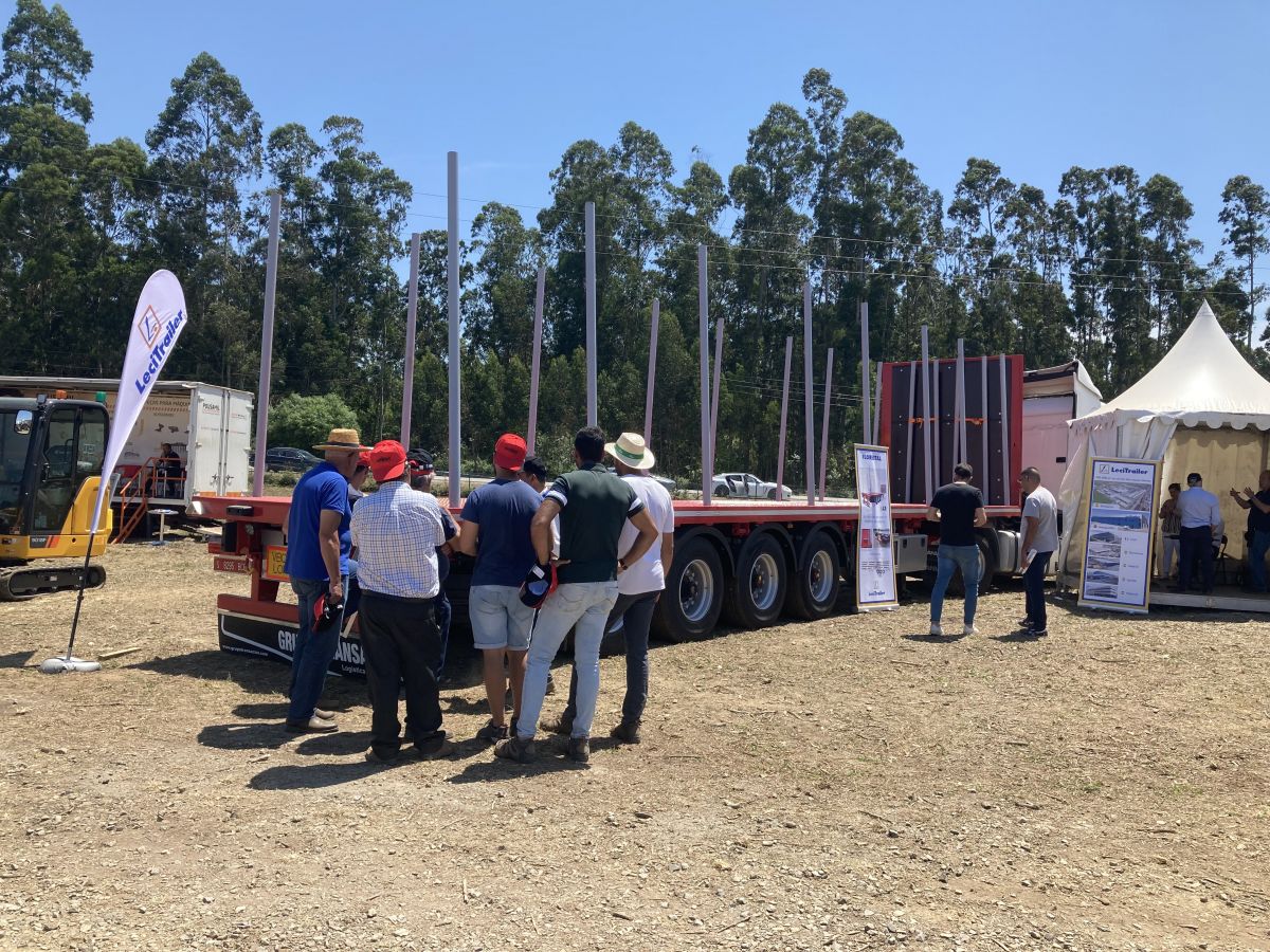 Lecitrailer presente en Expoflorestal 2022 en Portugal