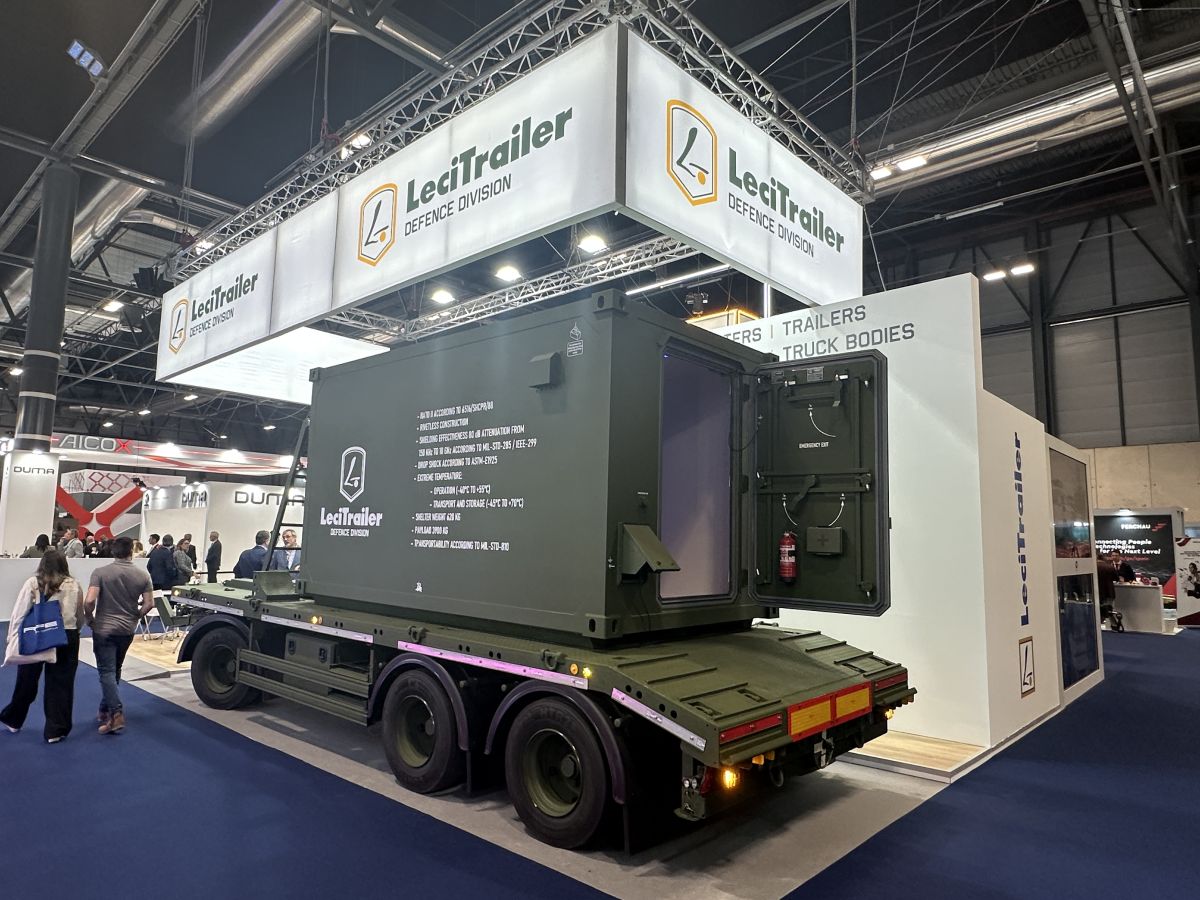 Lecitrailer Defence presents its tailor-made solutions for defence at FEINDEF
