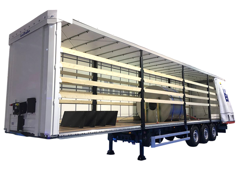 Coil carrier curtainsiders
